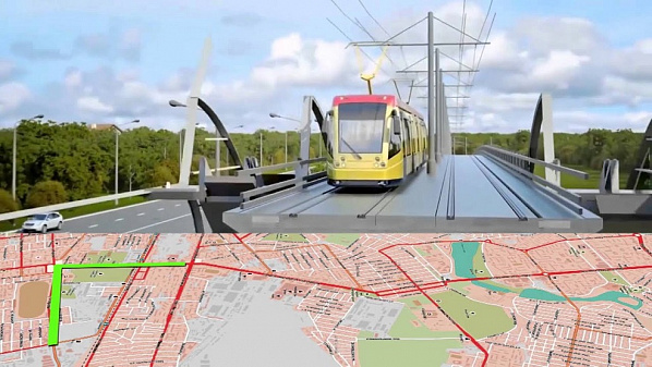 Так может выглядеть модернизированное трамвайное движение в Ростове.