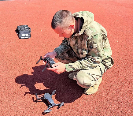 Ростовский ДОСААФ подарил военным дроны