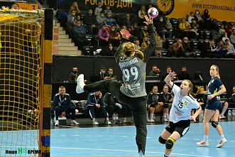 Чемпионки России разгромили молодежную гандбольную команду «Ростов – Дон-2»