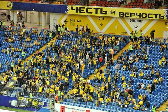 После матча между ФК «Ростов» и «Арсенал» болельщиков будут развозить на общественном транспорте