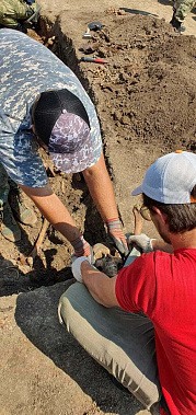 В Аксайском районе обнаружены останки бойцов времен Великой Отечественной войны