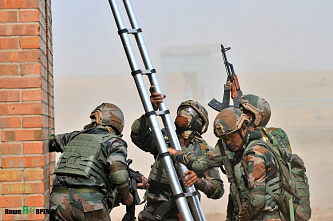 На полигоне Прудбой подходят к завершению российско-индийские учения «Индра-2021»