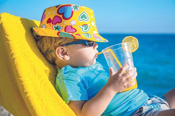 Детские болезни можно получить на пляже