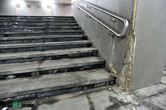 Переход к Ростов-Арене не выдержал напора ливня