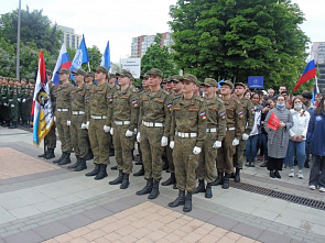 Донские студенты приняли участие в военно-патриотическом празднике