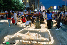 В донских городах зажгли «Огненные картины войны»