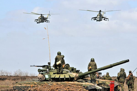 В Ростовской области танкисты провели учения