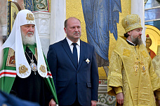 19 10 2025 Патриарх Кирилл освятил главный Храм Южного военного округа