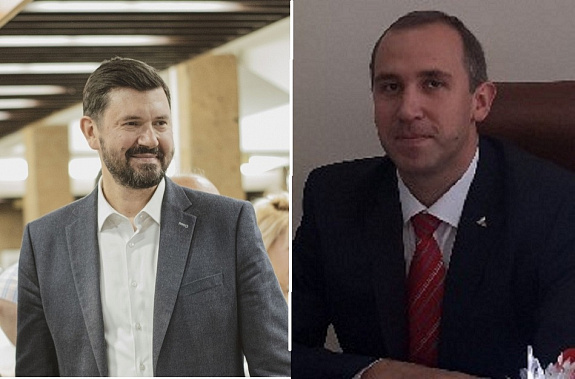 На смену Максиму Папушенко (слева) в донское минэкономразвития приходит Павел Павлов.