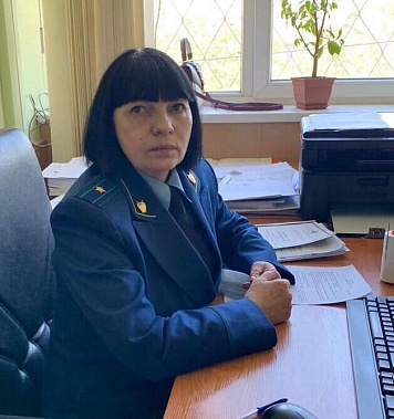 Старший помощник прокурора Железнодорожного района Ростова Ольга СОБОЛЕВСКАЯ