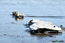 Крувшение самолета в Ростове
