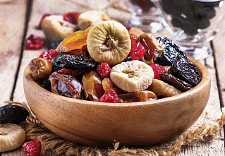 Клетчатка в консервах и сухофруктах 