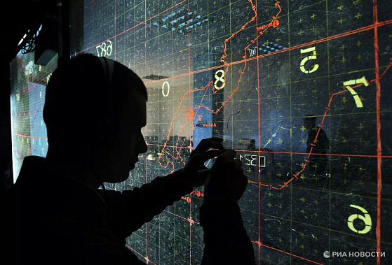 На командном пункте подразделения ПВО во время боевой работы. Источник фото: РИА 