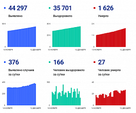 Коронавирус в Ростовской области: статистика на 12 декабря
