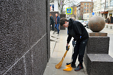 22 03 2025 Жители Ростова-на-Дону вышли на первый в этом году общегородской субботник