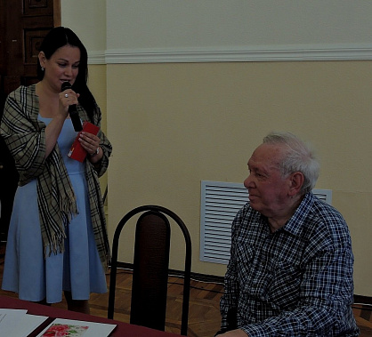 Состоялась творческая встреча с Владимиром Канцыным