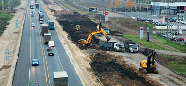 Автотрасса М-4 «Дон» в пределах Ростовской области подвергается очередной реконструкции