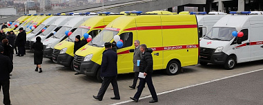 Муниципалитеты Ростовской области получили 24 «скорых»
