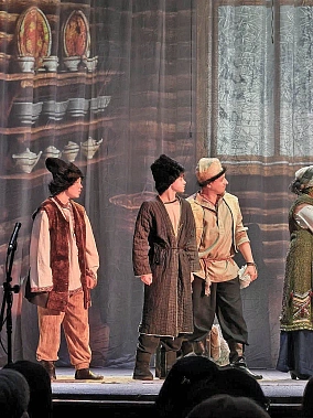 В Ростове прошел благотворительный спектакль «Длинная дорога к Сергию»