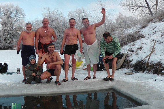 Удовольствие – искупаться в проруби