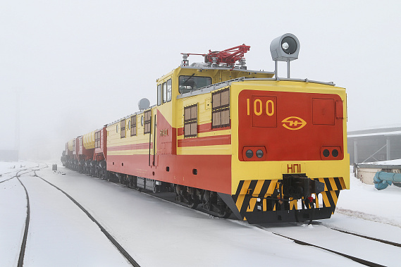 Юбилейный тяжелый локомотив НЭВЗа отправился в Белгородскую область