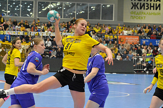 Гандболистки «Ростов-Дона» в последнем матче предварительного этапа разгромили «Луч»