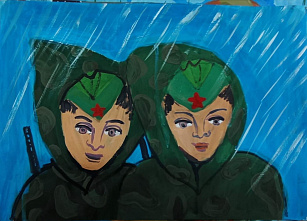 Дети из Ростовской области направили письма-пожелания нашим солдатам на Украину