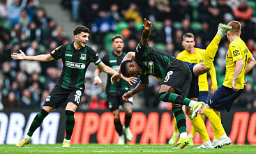 «Быки» бодались, судья чудил. ФК «Ростов» на выезде, сражаясь с соперником на равных, уступил лидеру чемпионата