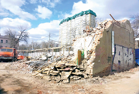 В Ростове продолжается уничтожение исторических зданий