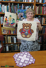 Еще и крестиком вышиваем!