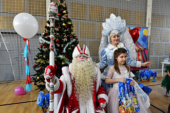 Никто не остался без подарков и угощений