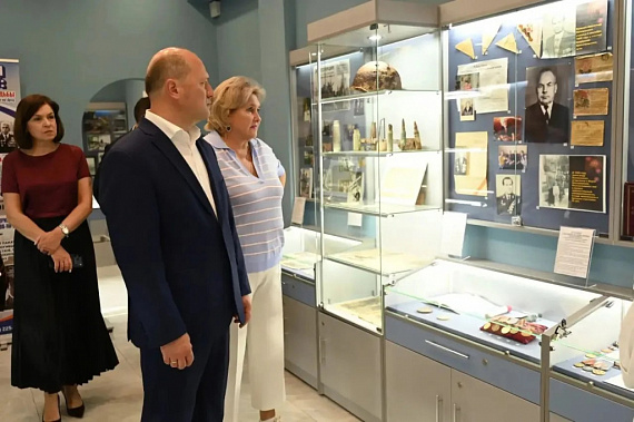 Александр Скрябин посетил лицей №103 Ростова