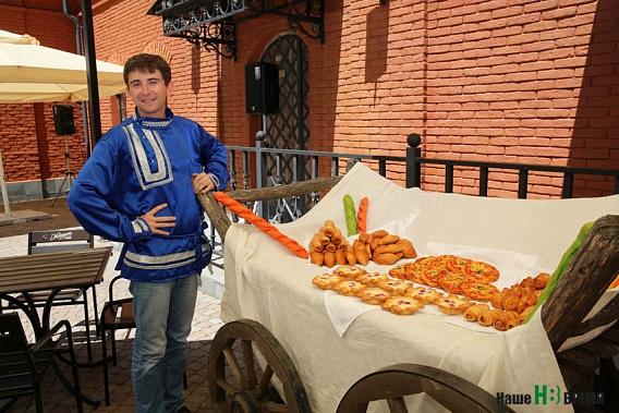 Продукция русской пекарни.