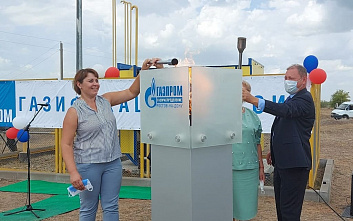 В хуторе Гусынка Белокалитвинского района появился газопровод