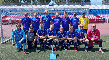 Ростовская ветеранская команда завоевала награду чемпионата СКФО и ЮФО