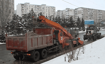 С улиц Ростова вывезли 18 тысяч тонн снега