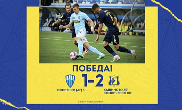 ФК «Ростов» одержал победу над «Нижним Новгородом»
