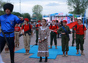 Фланкировка в ростовском парке «Левобережный»