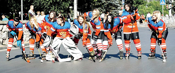 Грация и сила женского хоккея