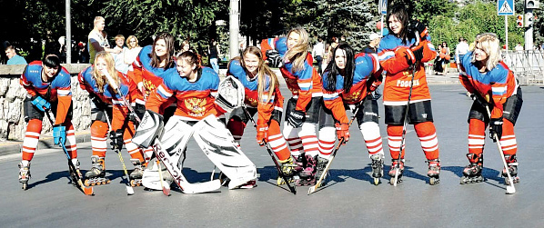 Грация и сила женского хоккея