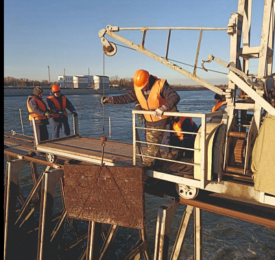 Подвели итоги работы Кочетовского гидроузла в навигацию-2024