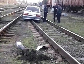 От погони уходил по рельсам