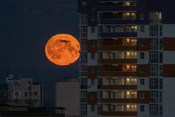 «Восход зловещей луны». В понедельник в донском небе можно будет наблюдать очередное суперлуние