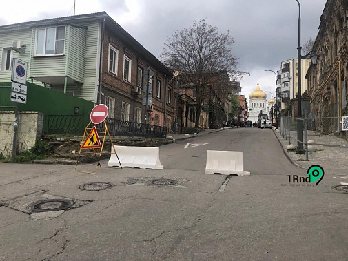 Вчера в Соборном переулке. Источник фото: 1rnd.ru.