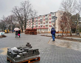 В Азове сорвали сроки реконструкции Петровского бульвара