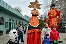 Для ребят из Донбасса в Ростове провели Масленицу