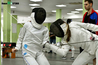 Поединки чемпионата ЮФО по фехтованию