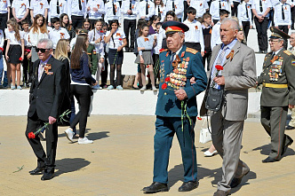В преддверии Дня Победы. 