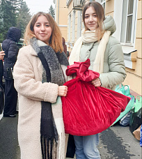 Состав десанта горожан пополнили студенты