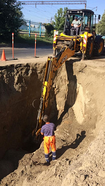 В Октябрьском районе Ростова произошел новый порыв водопровода